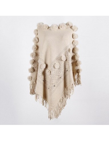 Poncho avec Pompon ou a consommer sur place