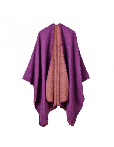 Poncho Femme Violet livraison gratuite