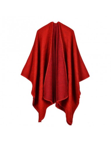 Poncho Rouge Femme acheter en ligne