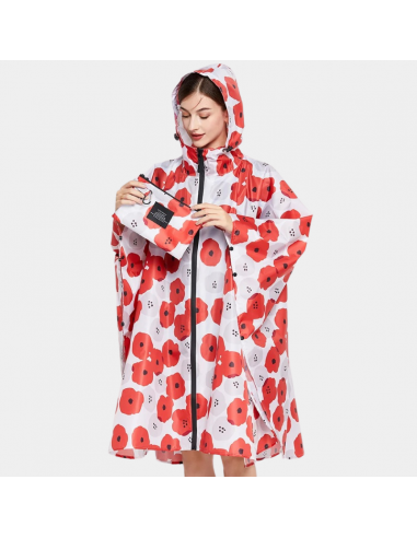 Poncho Pluie Coquelicot soldes