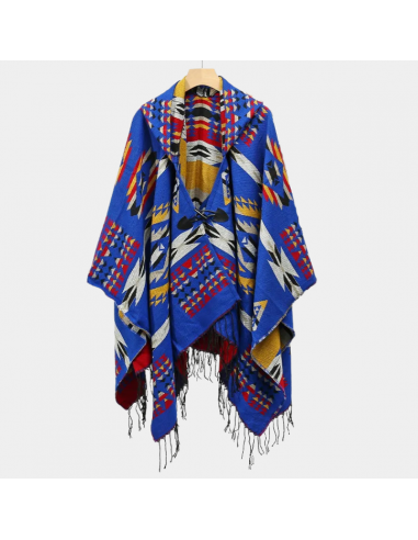 Poncho Ethnique Homme plus qu'un jeu 