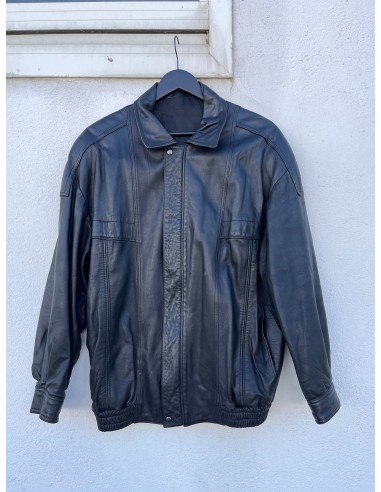 Veste cuir 80s T.38♀/S♂ Véritable concentré